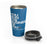 You Run You Stainless Steel Travel Mug in Blue