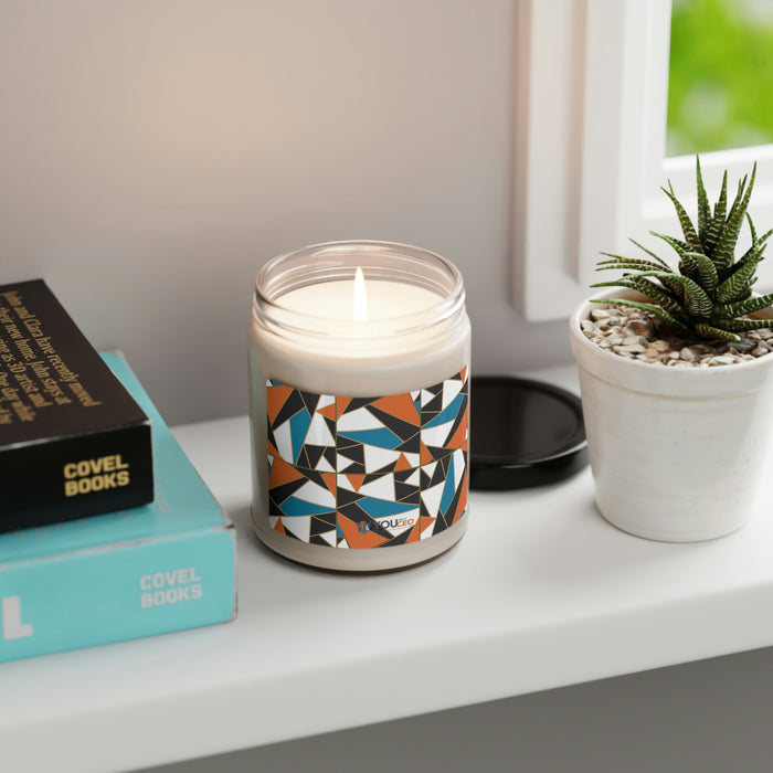 LUXE Soy Candle Geo, 9oz  | 3 Scents